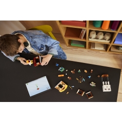 Klocki LEGO 21273 Atak balonowego Ghasta na wioskę MINECRAFT